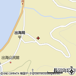 愛媛県大洲市長浜町出海甲周辺の地図