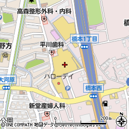 ミスターマックス橋本ショッピングセンター周辺の地図