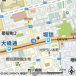 みずほ銀行高知支店 ＡＴＭ周辺の地図