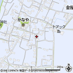 大分県宇佐市金屋813周辺の地図