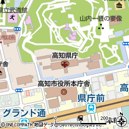 高知県周辺の地図