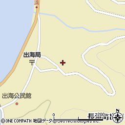 愛媛県大洲市長浜町出海甲1221周辺の地図