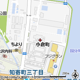 高知県高知市小倉町周辺の地図
