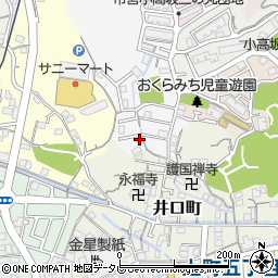 高知県高知市平和町97周辺の地図