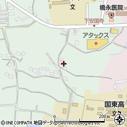 大分県国東市国東町安国寺52周辺の地図