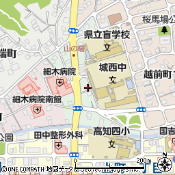 高知県高知市大膳町5-1周辺の地図