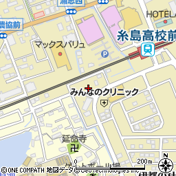 セブンイレブン糸島伊都の杜店周辺の地図