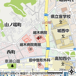 細木病院（仁生会）周辺の地図