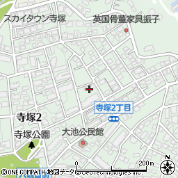文化シャッター九州支社周辺の地図