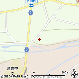 福岡県豊前市下河内383周辺の地図