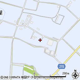 大分県宇佐市金屋672-3周辺の地図