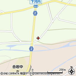 福岡県豊前市下河内390周辺の地図
