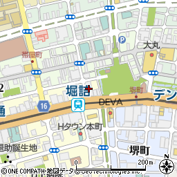 株式会社ダリア　高知営業所周辺の地図