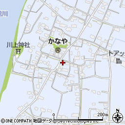大分県宇佐市金屋832-1周辺の地図