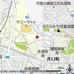 高知県高知市平和町94周辺の地図
