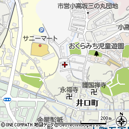高知県高知市平和町93周辺の地図