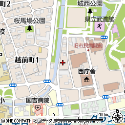 高知県高知市丸ノ内1丁目6周辺の地図