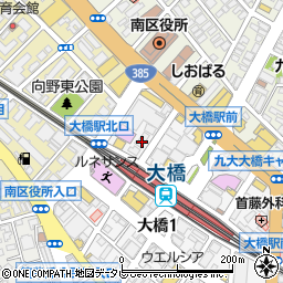 串カツ田中 大橋店周辺の地図
