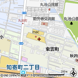 宅配クック１２３　高知本店周辺の地図
