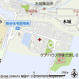 福岡県嘉麻市木城528-43周辺の地図