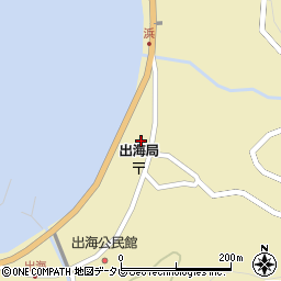 愛媛県大洲市長浜町出海甲441周辺の地図