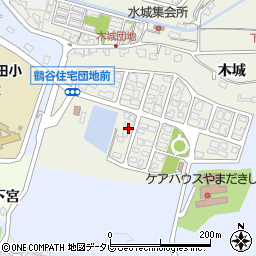 福岡県嘉麻市木城528-38周辺の地図