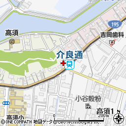 柳川接骨院周辺の地図