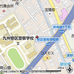 福岡県福岡市博多区板付6丁目周辺の地図