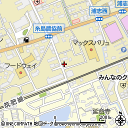 聖教新聞　糸島販売店周辺の地図