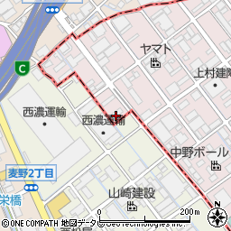 よっちゃん食品工業福岡営業所周辺の地図