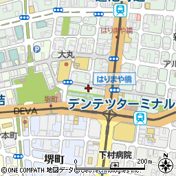 京町ベース Base はりまや周辺の地図