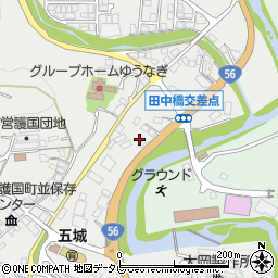 愛媛県喜多郡内子町城廻523周辺の地図