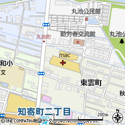 高知県高知市東雲町3周辺の地図