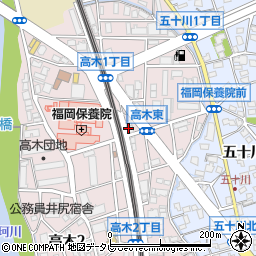 吉野石膏販売株式会社　福岡営業所周辺の地図