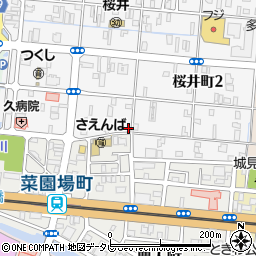 桜井コーポ周辺の地図
