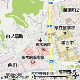 高知県高知市大膳町54周辺の地図