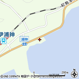 和歌山県東牟婁郡那智勝浦町浦神141周辺の地図