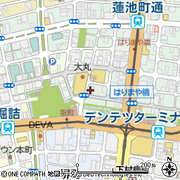 高知吉本ビル周辺の地図