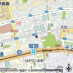 マツモトキヨシ帯屋町店周辺の地図