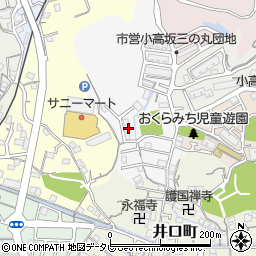 高知県高知市平和町84-18周辺の地図