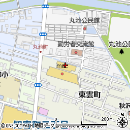 高知県高知市東雲町3-10周辺の地図