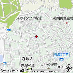 ライオンズマンション寺塚第２周辺の地図