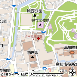 高知県緑の環境会議周辺の地図