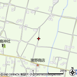 高知県南国市田村周辺の地図