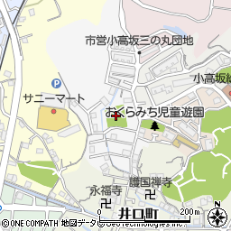 小高坂平和児童公園周辺の地図