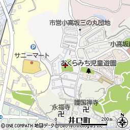 小高坂平和公園周辺の地図