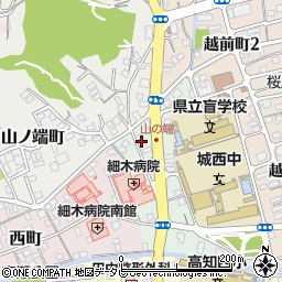 高知県高知市大膳町66周辺の地図
