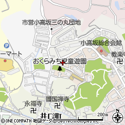 松ヶ鼻緑地周辺の地図