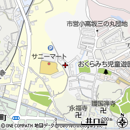 高知県高知市平和町84-21周辺の地図