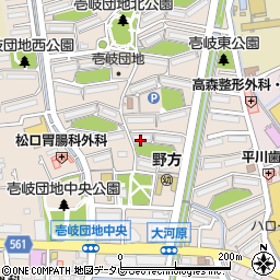 福岡県福岡市西区壱岐団地22周辺の地図